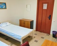 Двухместный номер с 2 кроватями, общим душем и туалетом Хостел Хостел Невский Калининград 1 отзыв