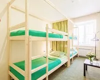 Кровать в общем 4-местном номере Хостел Хостел Найс хостел Самара новый объект