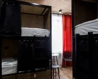 Кровать в общем 8-местном номере для женщин Хостел Хостел No Bears Hostel Новосибирск новый объект