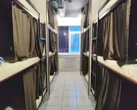 Кровать в общем 6-местном номере для мужчин Хостел Хостел Магония Москва без отзывов