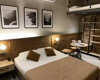 Двухуровневый четырехместный номер Мини-отель Мини-отель My Loft Hotel Москва метро Третьяковская