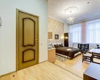 Двухместный номер с 2 кроватями, душем и туалетом Гостевой дом Гостевой дом 7th floor Kirochnaya Санкт-Петербург