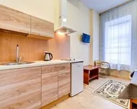 Двухместный номер с 2 кроватями, душем и туалетом Гостевой дом Гостевой дом 7th floor Kirochnaya Санкт-Петербург