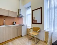 Двухместный номер с 2 кроватями, душем и туалетом Гостевой дом Гостевой дом 7th floor Kirochnaya Санкт-Петербург