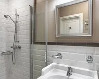 Двухместный номер с 2 кроватями, душем и туалетом Отель Отель The Watson Hotel Москва 780 м от метро Бауманская