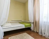 Двухместный номер с 1 кроватью, общим душем и туалетом Хостел Хостел Найс Москва метро Красные Ворота