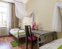 Кровать в общем 4-местном номере Хостел Хостел Найс Москва без звезд