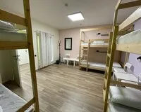 Кровать в общем 6-местном номере Хостел Хостел Феникс Санкт-Петербург 1292 м от метро Приморская